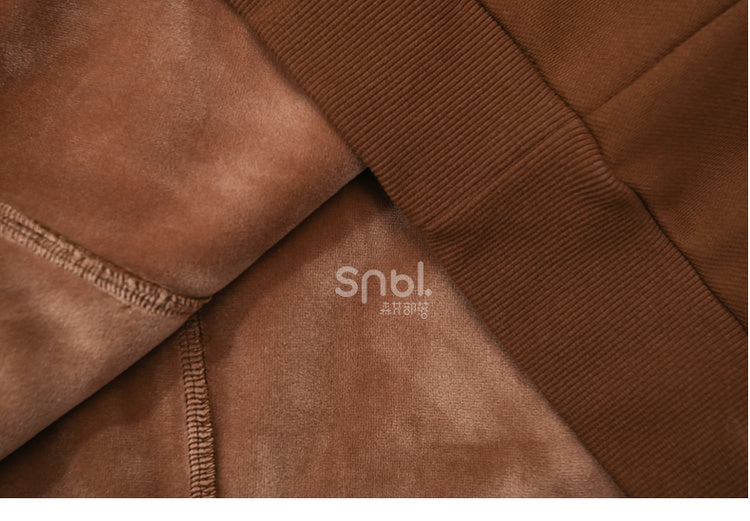 Zootopia Judy and Nick Graphic Brown Hoodie
