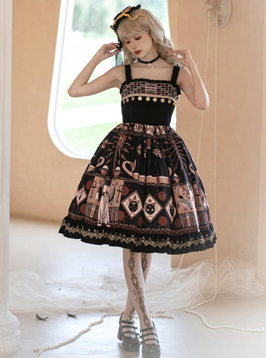Puzi Suspender Lace Print + With Original Skirt Dress Design Kula