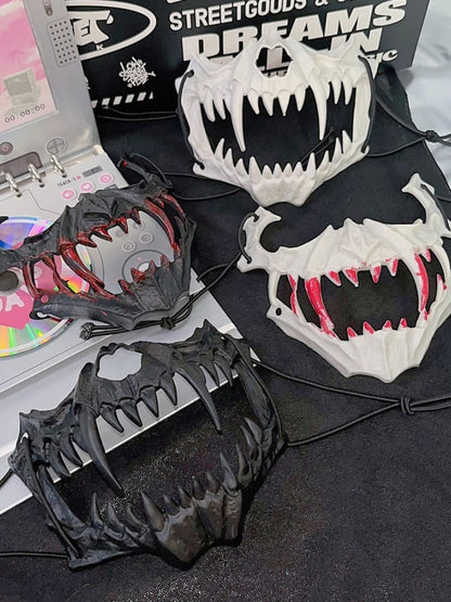 Halloween Party Bucktooth Punk Mask
