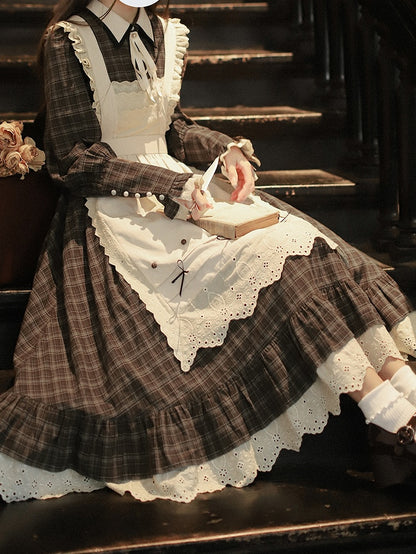 Beige Bow Tie with Bead Detail