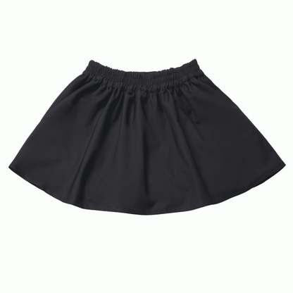 Skirt Elastic Waist Black