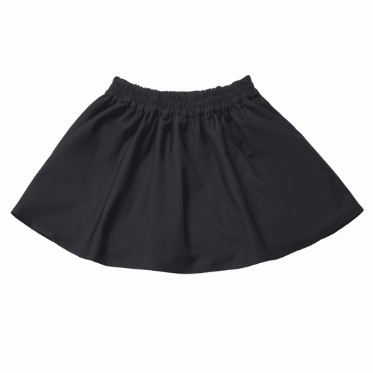 Skirt Elastic Waist Black