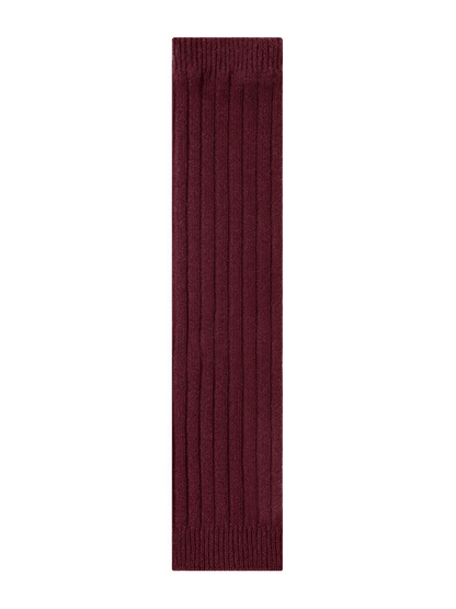Jambières tricotées blanches/rouges/gris clair/gris foncé/noires