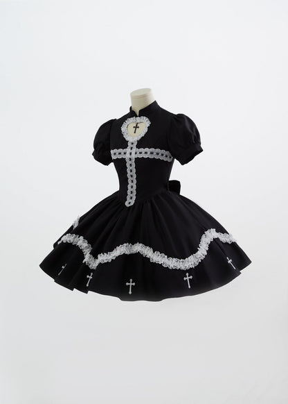 Subculture Lolita Dress Y2K Cross