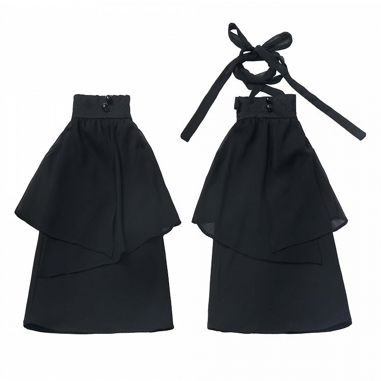 Jambières noires avec tulle