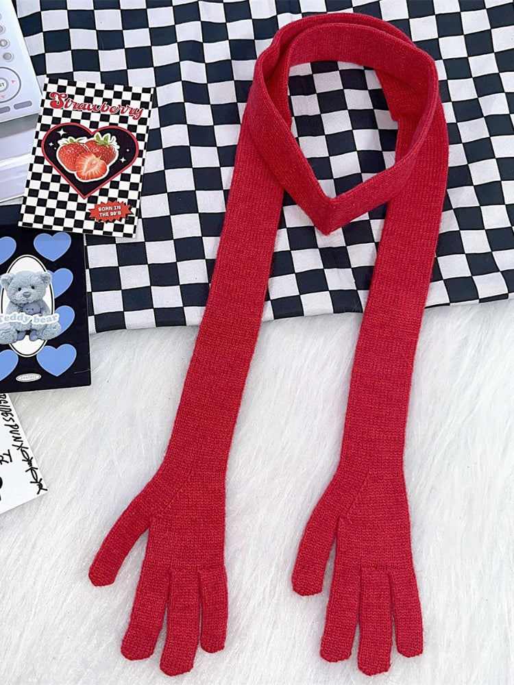 Y2K Hand-shaped Scarf