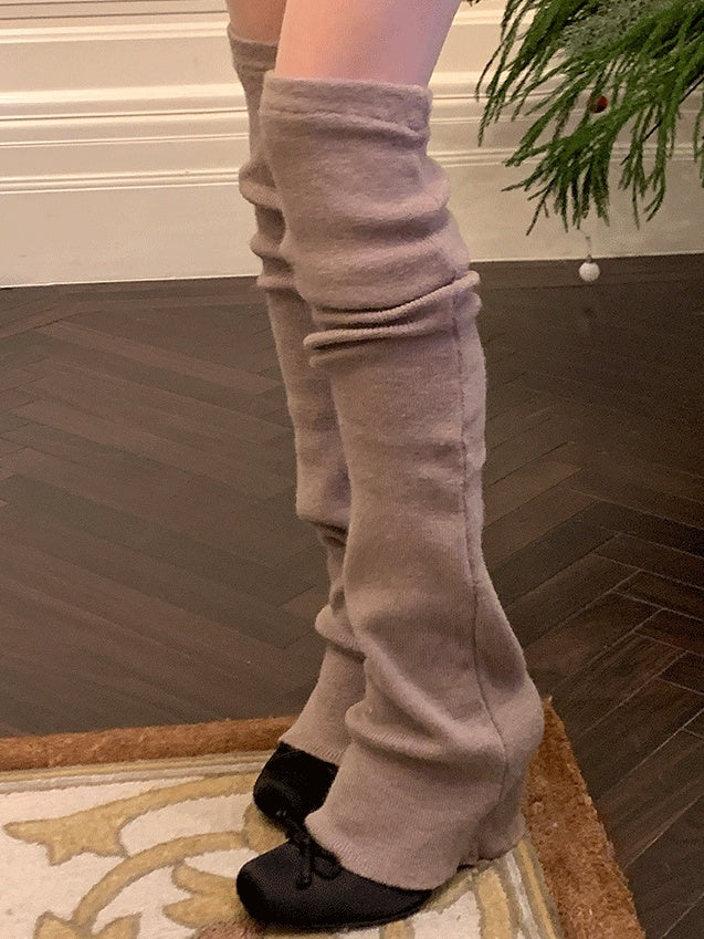 Y2K Knitted Overknee Leg Warmers