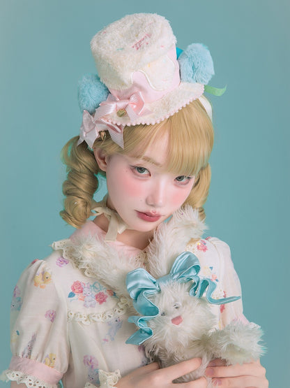 Plush Ears Mini Sweet Lolita with Hat Cream Top