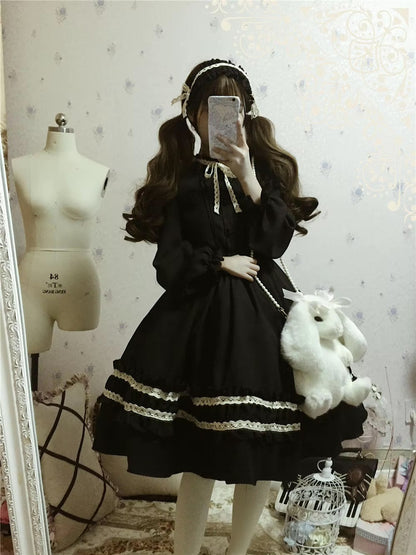 Robe noire Dark Academia