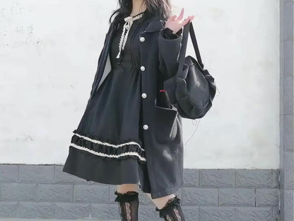 Robe noire Dark Academia