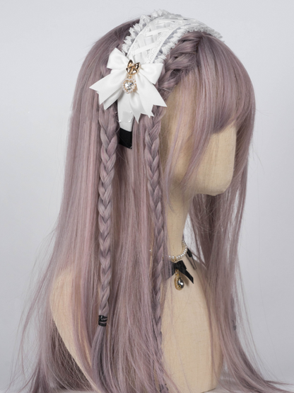 Five Colors Bow and Rhinestone Jirai Kei KC