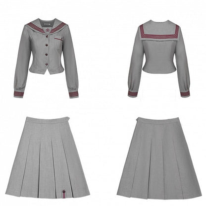 Box Pleat JK Skirt Uniform Gary