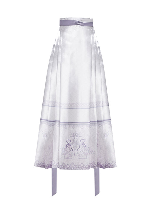 Skirt Horse-face Snake Light Han Purple Print Lolita Begonia and