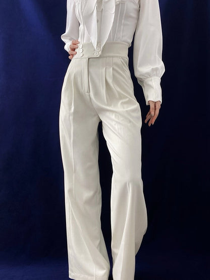 Pants Lolita Ouji White Off