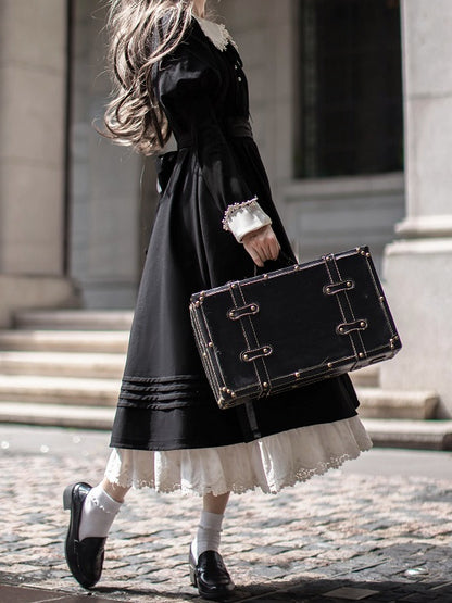 Elegant Dress Juliette Black Sleeves