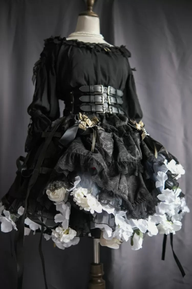 Black White-Harvest Spring