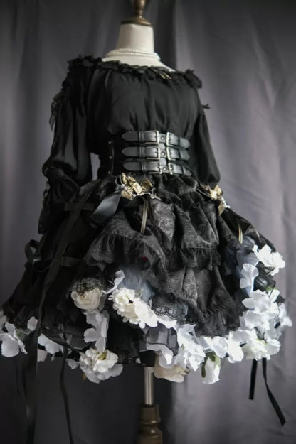 Black White-Harvest Spring