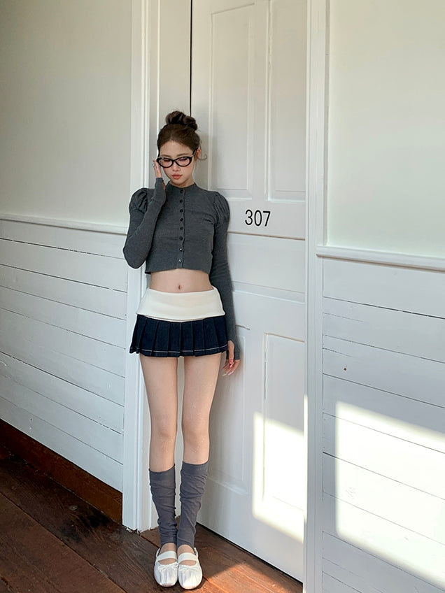 トリムオプション 脚の色 5 ゆったりリブ袖