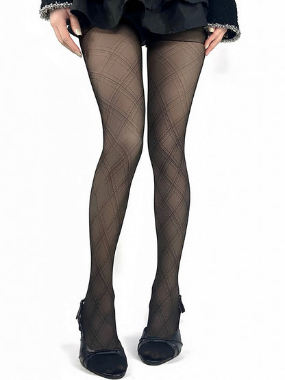 Schnittmuster Y2K Strumpfhose Black Diamond