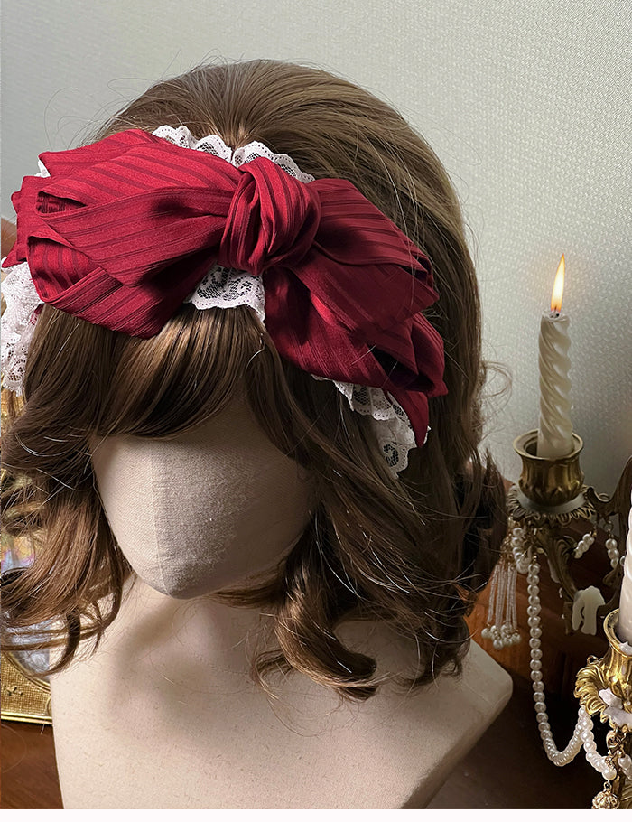 Red / Black / Pink / Purple / Champagne Bowknot KC