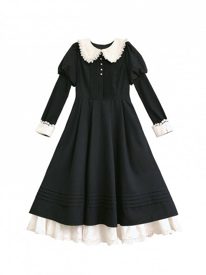 Elegant Dress Juliette Black Sleeves