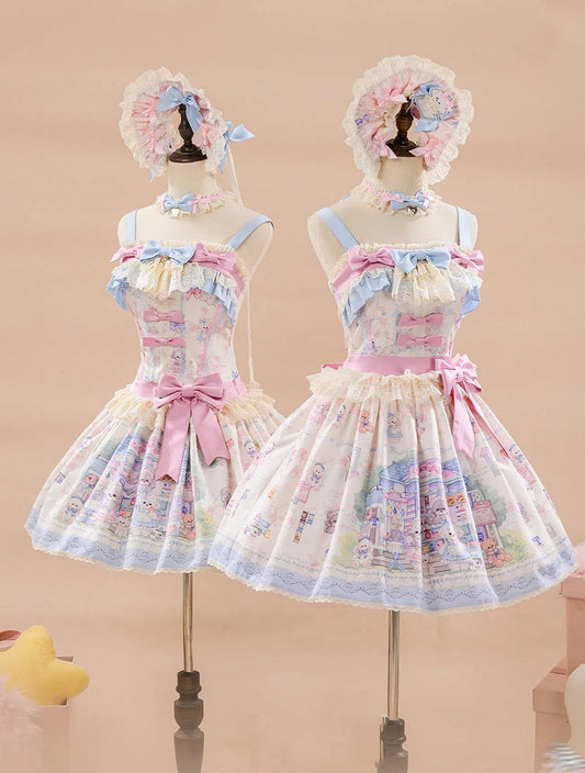 Sweet Jumper Print Store Cute Puppy Skirt Toy Lolita