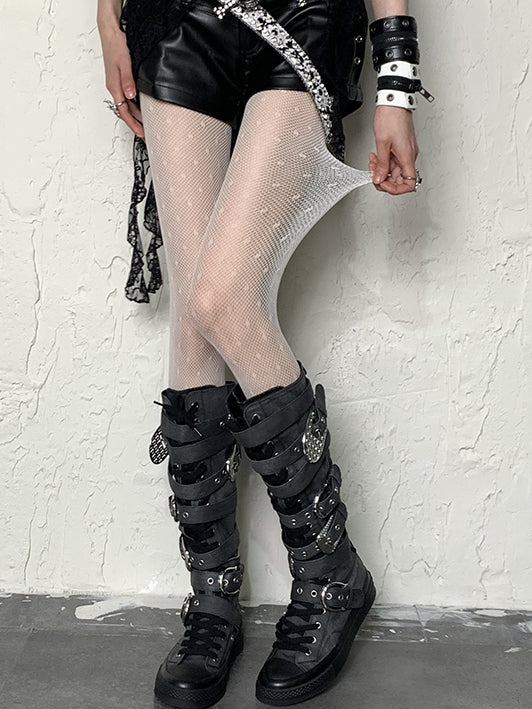 Tights Y2K Pattern Options 4 Polka-dot Color
