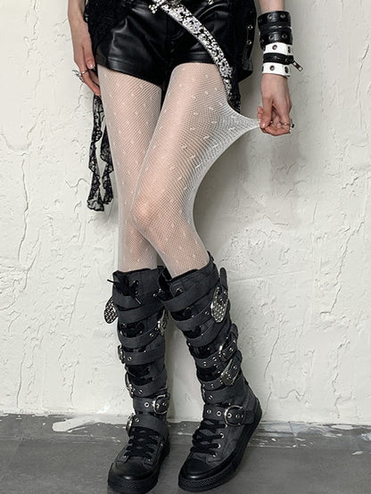 Tights Y2K Pattern Options 4 Polka-dot Color