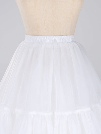 Three White Petticoat 60cm A-line Layers