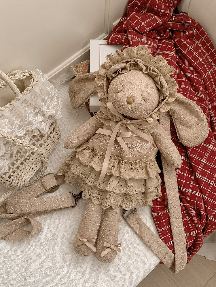Brown Crossbody + / Bag Backpack Bear Hat Dress