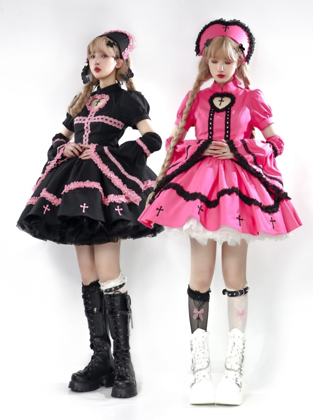 Subculture Lolita Dress Y2K Cross