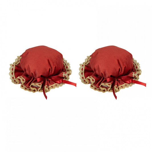 Red Han Lolita Hairclips