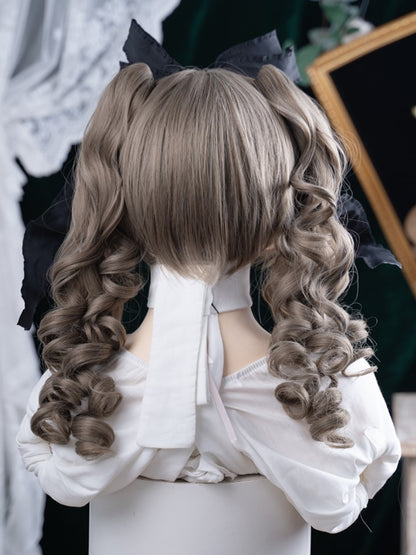 Double Wig Length Brown Clips Claw 30CM Ponytail Synthetic Long With