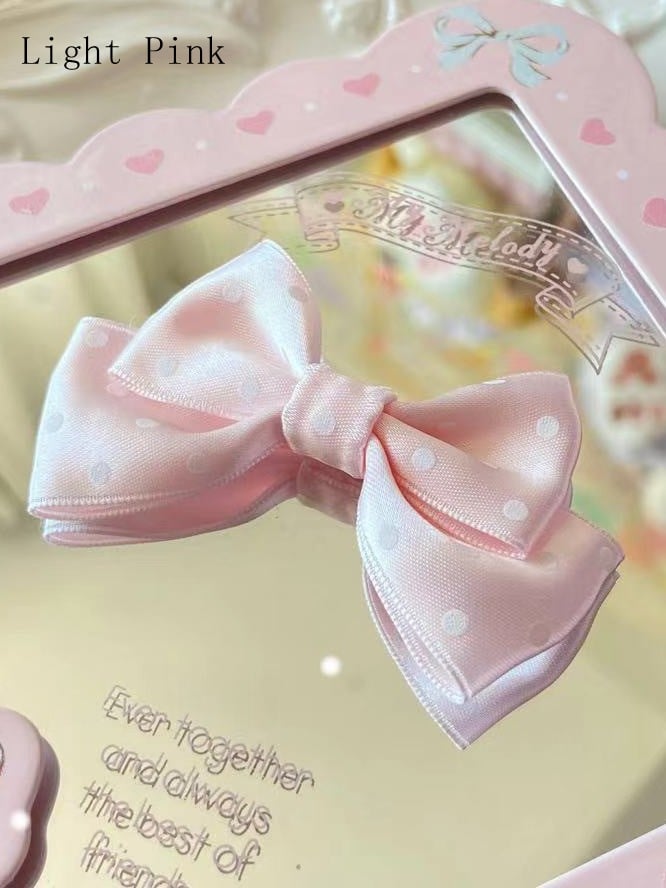 Musteroptionen 10 Farbbrosche Bowknot Polka-dot