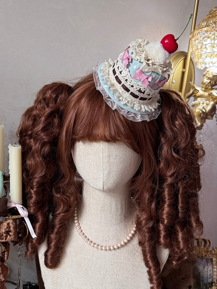 Sweet Hat Mini Lolita Cake Green Cherry Mint