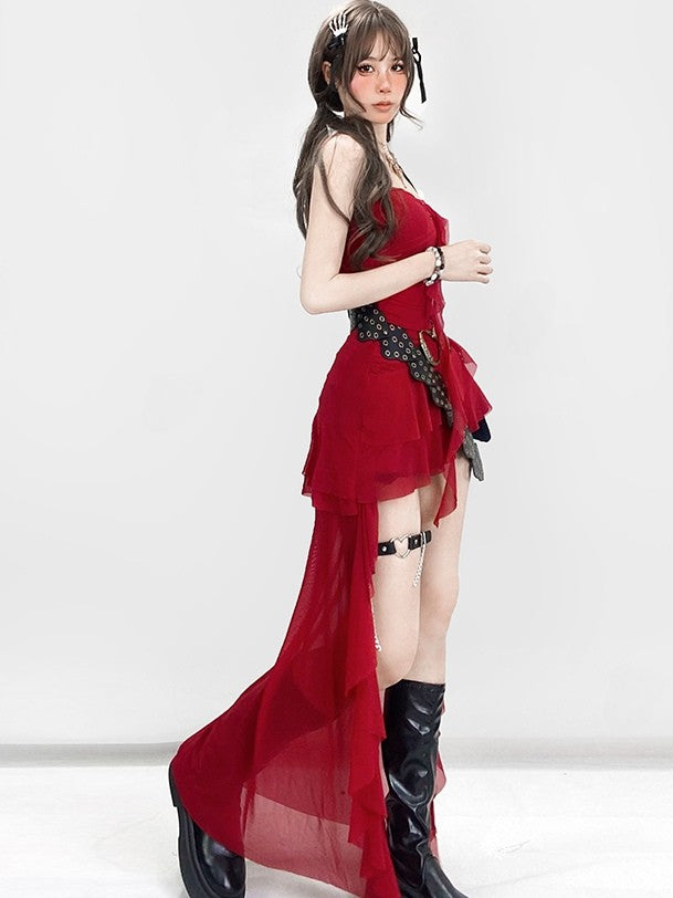 ウエストブラックPUベルト