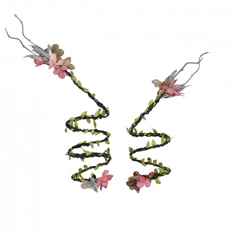 Bracelets de vignes vertes féeriques florales