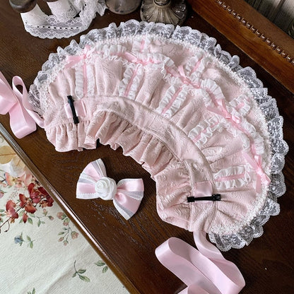 White / Pink / Blue / Green Lolita Bonnet