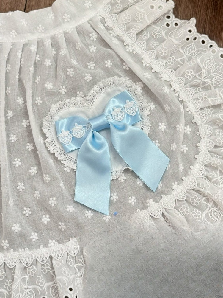 6 Options Bowknot Color Brooch Design Strawberry