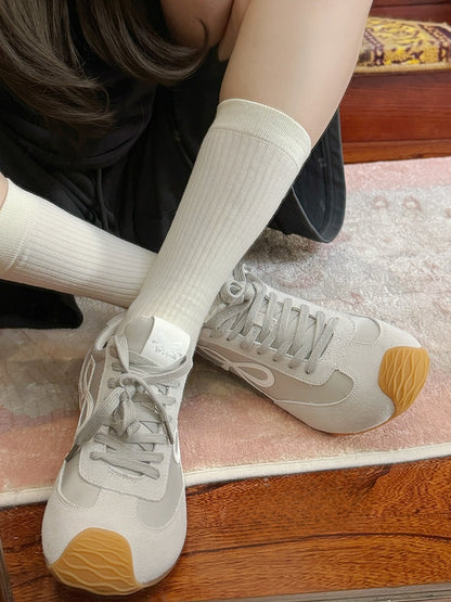 Schnürschuhe mit Schnürung vorne, graues Design, Schleife