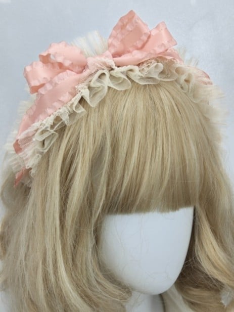 Ruffle Options Lace Hairband Bow 6
