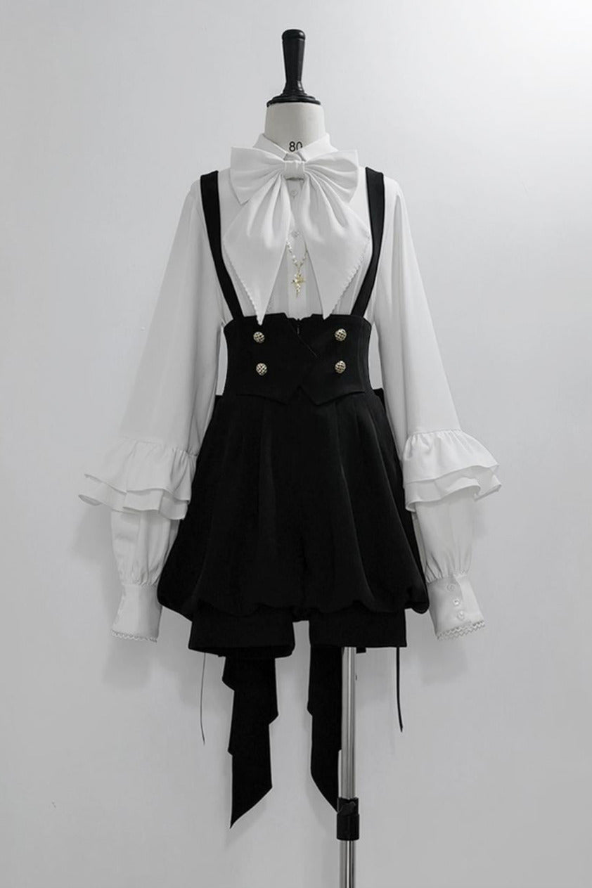 Cute + Retro Shorts Elegant Shirt Ribbon Prince Reservations Tail Dark