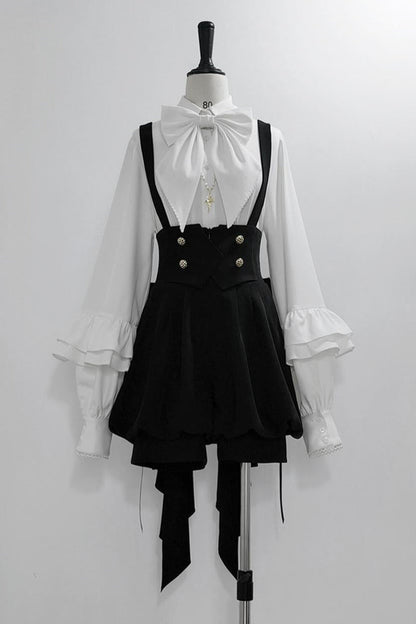 Cute + Retro Shorts Elegant Shirt Ribbon Prince Reservations Tail Dark