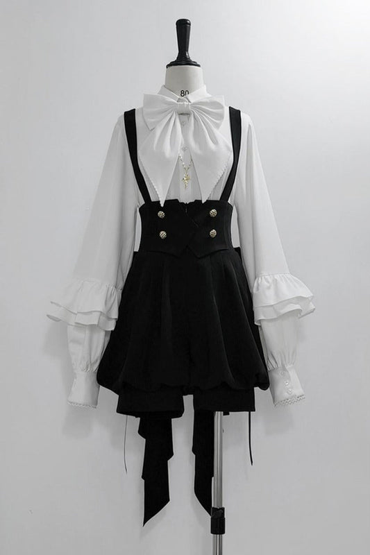Cute + Retro Shorts Elegant Shirt Ribbon Prince Reservations Tail Dark
