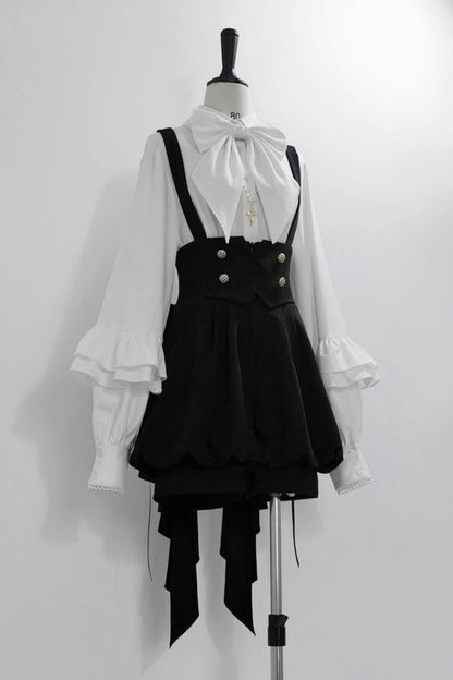 Cute + Retro Shorts Elegant Shirt Ribbon Prince Reservations Tail Dark