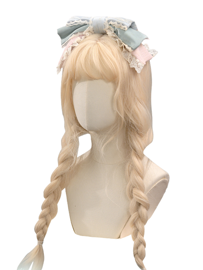 Pink and Blue Bowknot KC