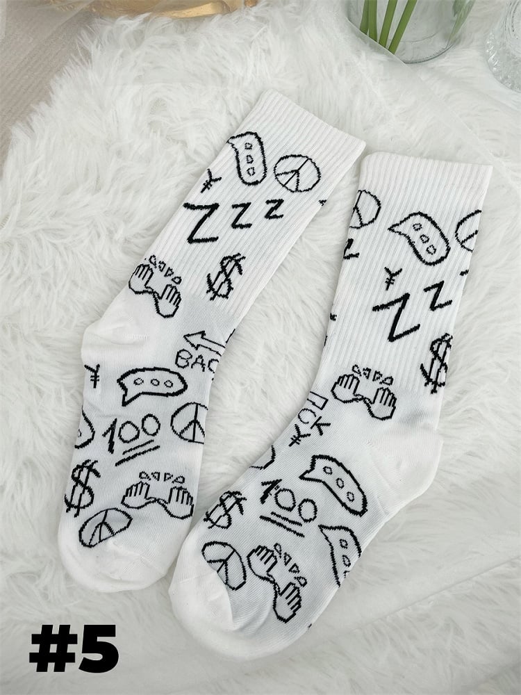 Chaussettes blanches Sweet Lolita