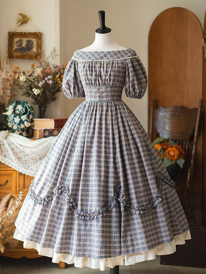 ウエストコットン裾クリーミーホワイトスカートフリルアンダーゴム