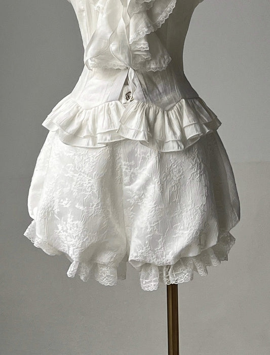 White Shiro Gothic Lolita Bloomers