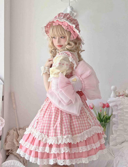 Best Seller Light Pink Cute Big Bow Backpack